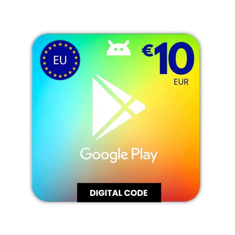 Google Play Card 10€ France