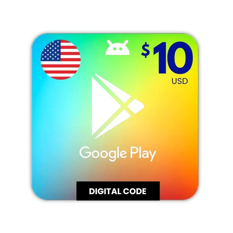 Google Play Card 10$ United Stats