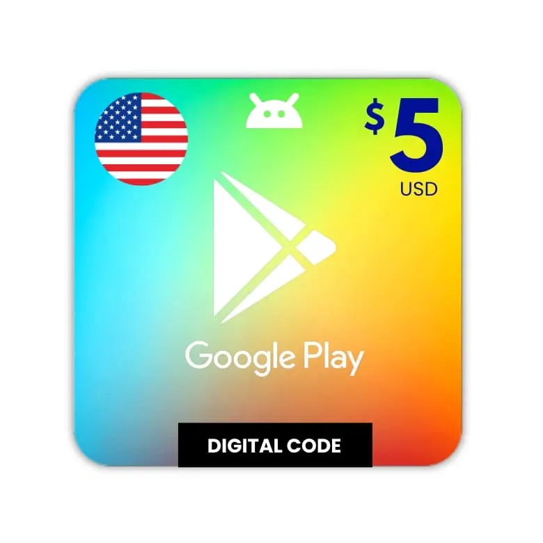 Google Play Card 5$ United Stats