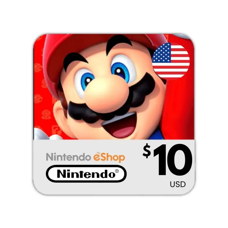 Nintendo Card 10$ United Stats