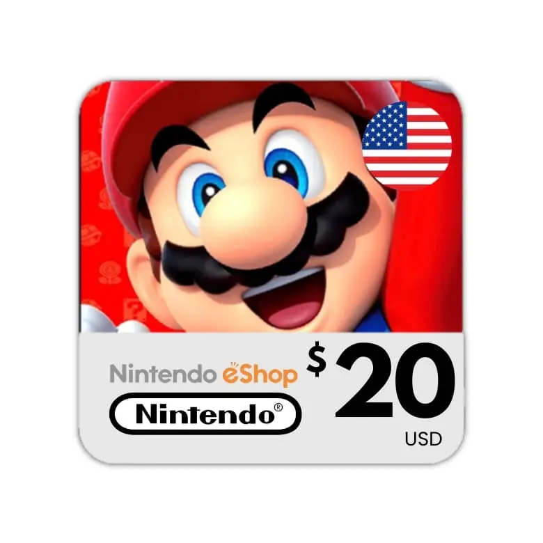 Nintendo Card 20$ United Stats