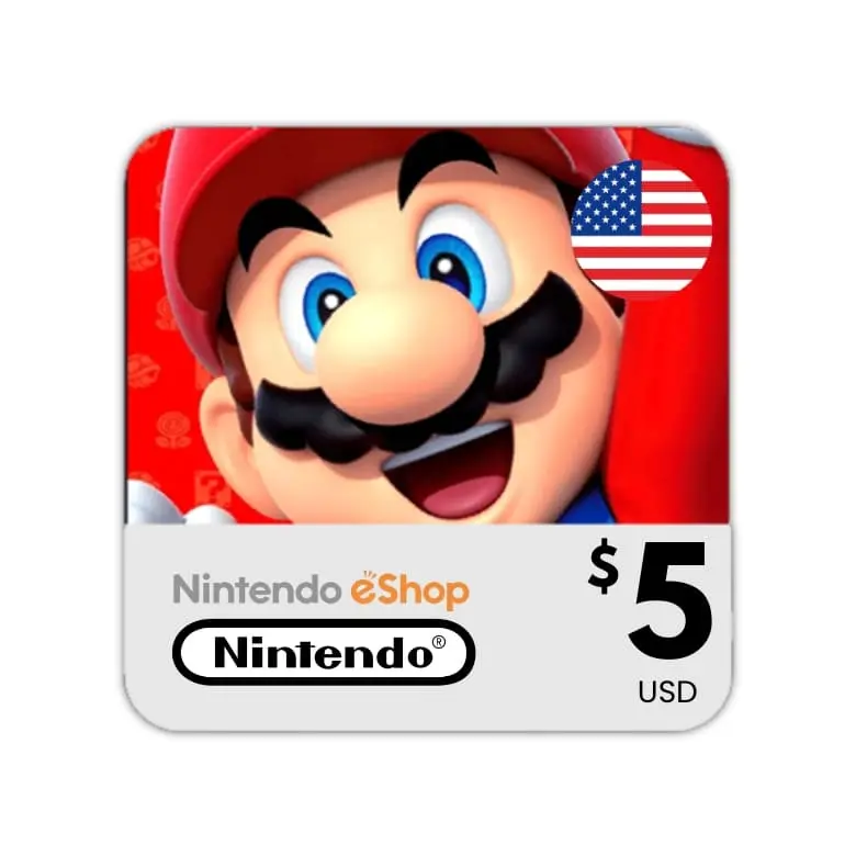 Nintendo Card 5$ United Stats