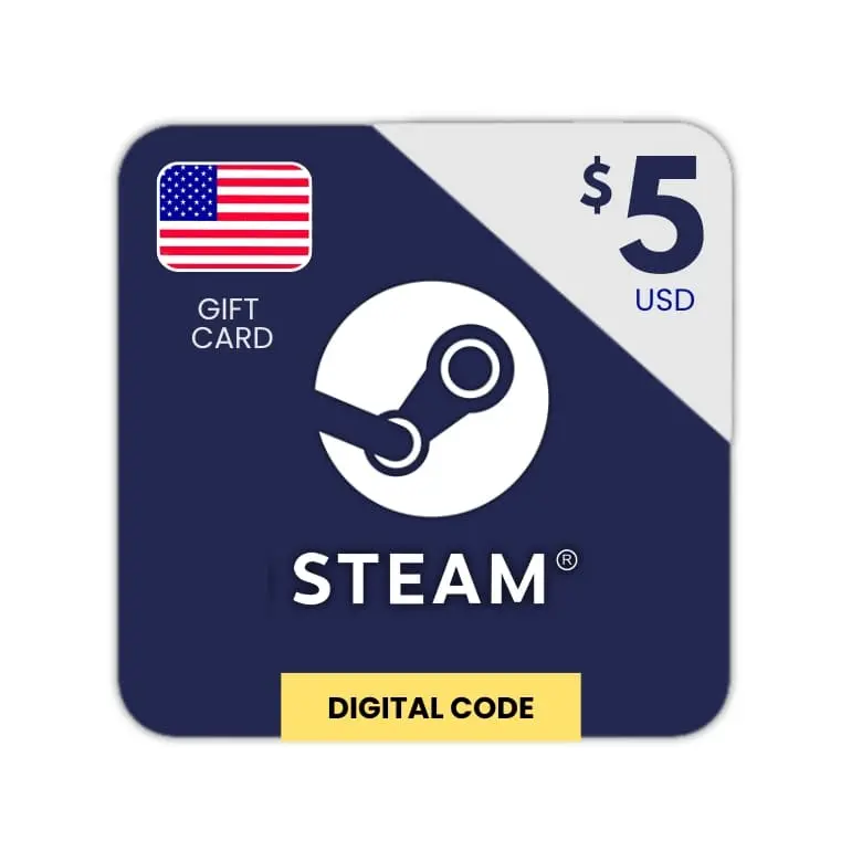 Steam Card 5$ United Stats